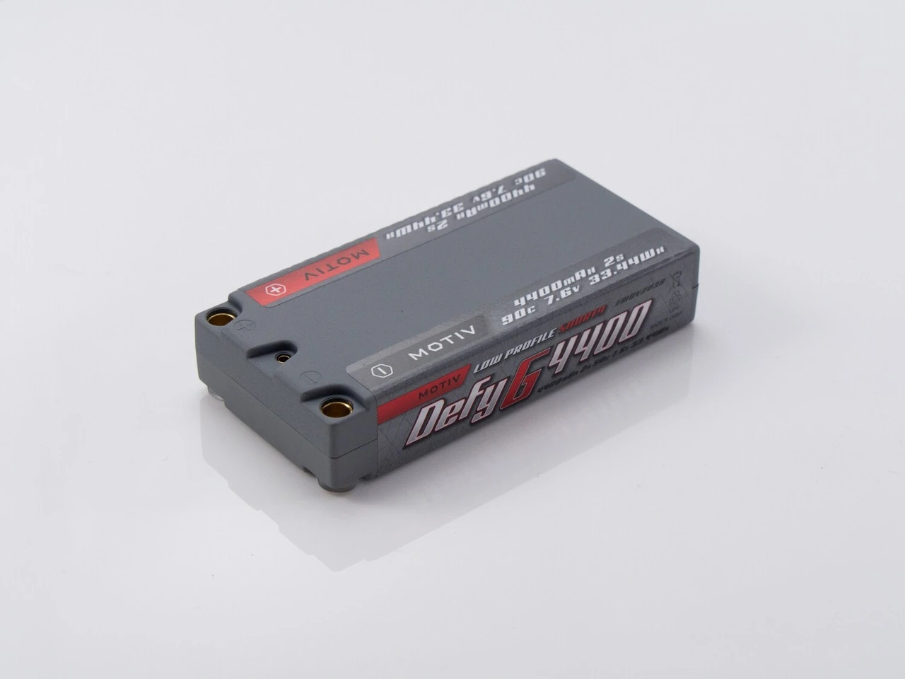 Motiv Defy G Low Profile Grey Graphene Pro LiPo 7.6v/4400 MAH 2S Shorty - Image 3