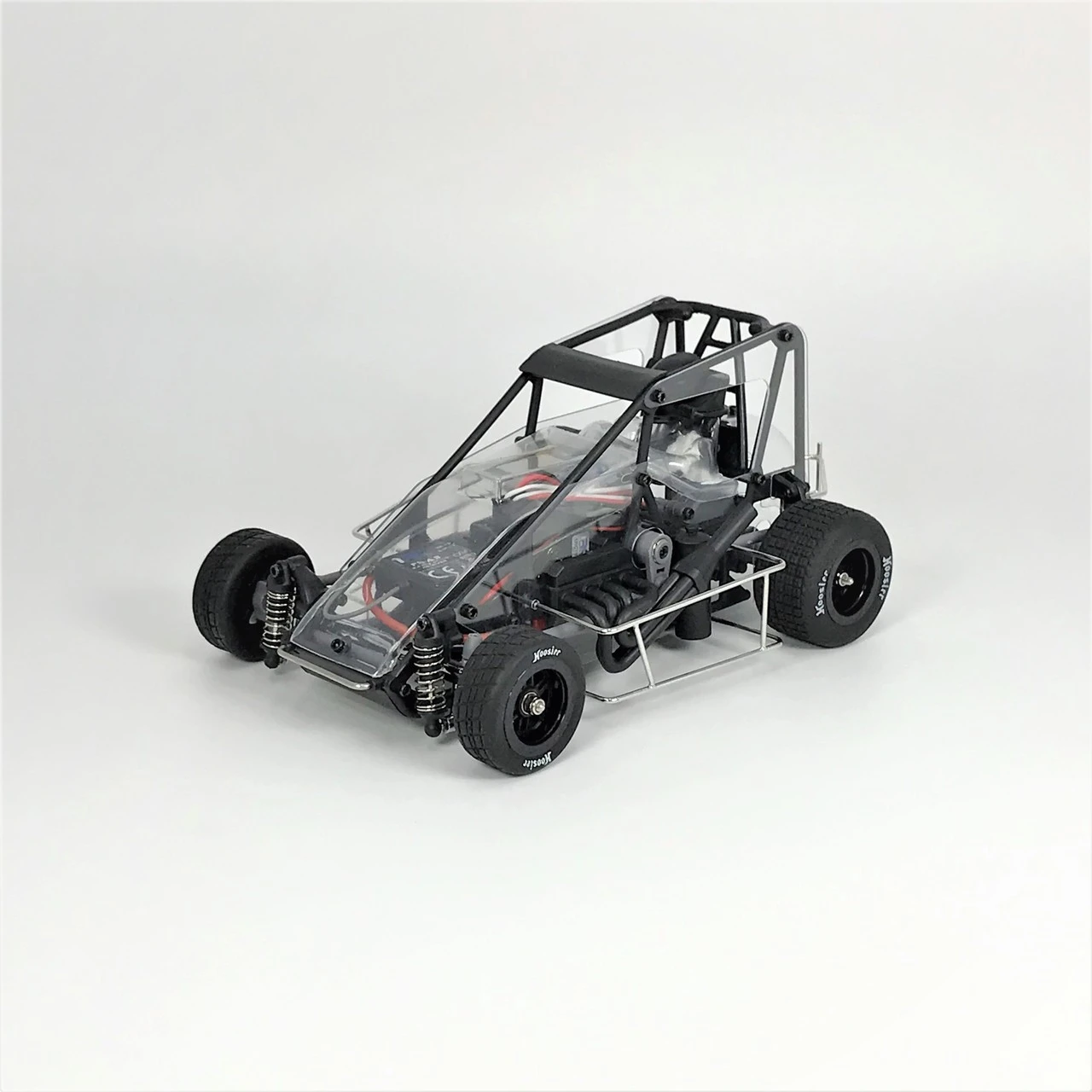 1RC Racing 1 RC Racing 1/18 Midget 3.0, Clear, RTR