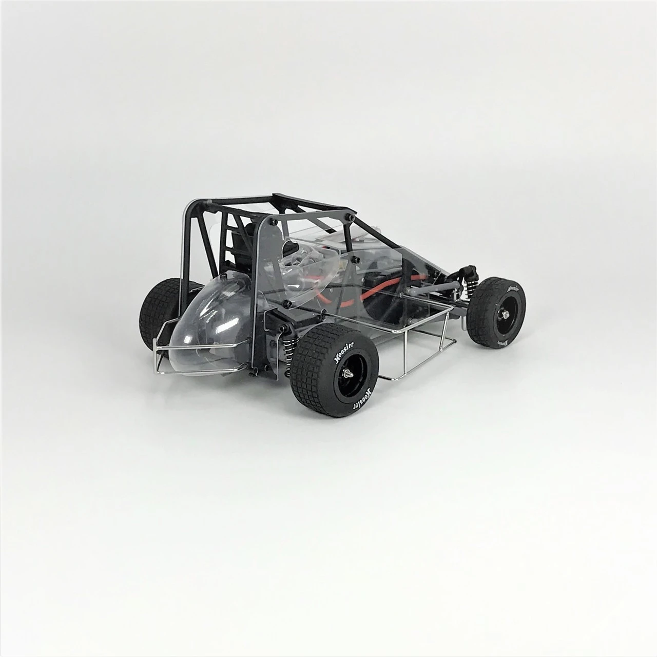 1RC Racing 1 RC Racing 1/18 Midget 3.0, Clear, RTR - Image 4