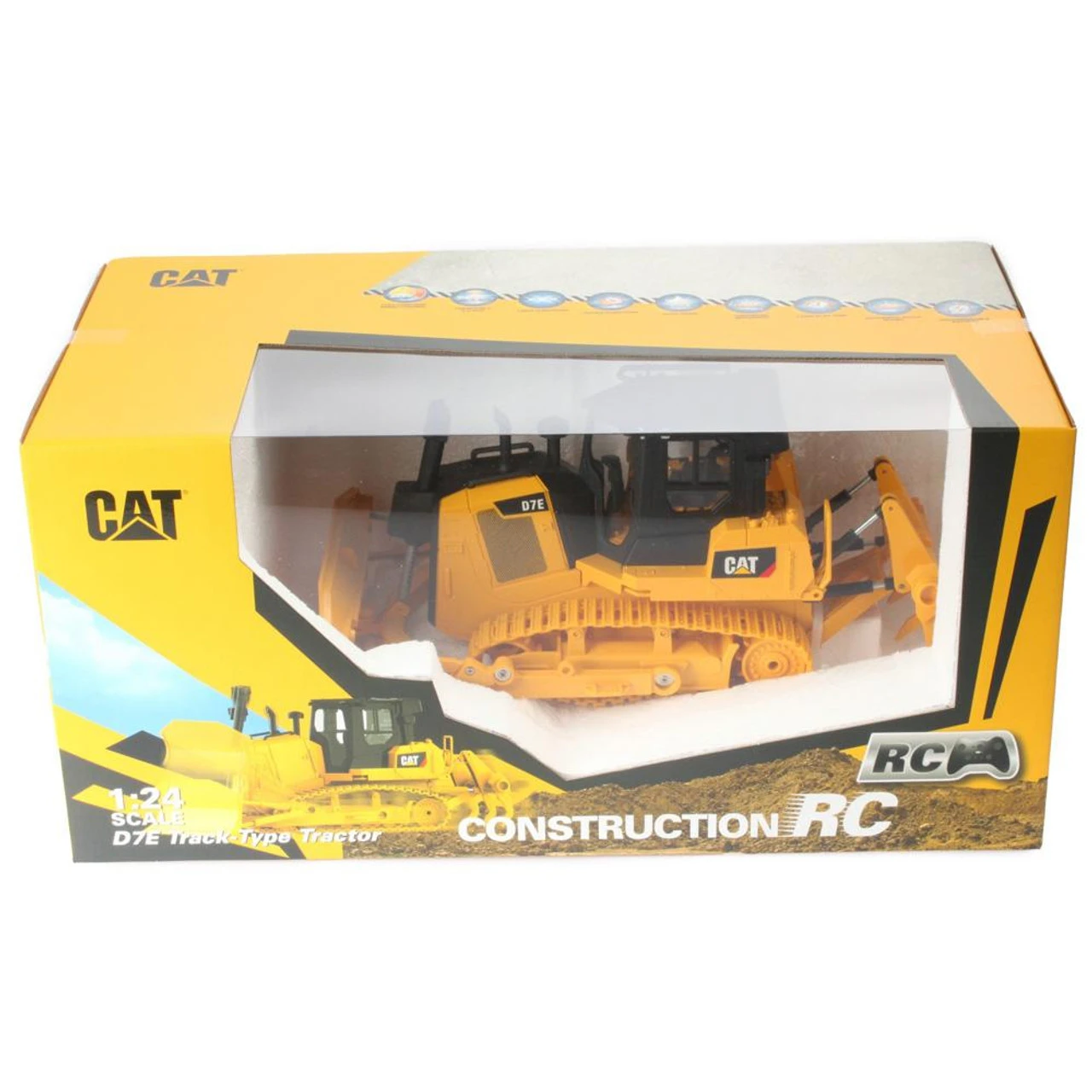 Diecast Masters 1:24 RC CAT D7E Track-Type Tractor - Image 4