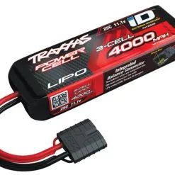 Traxxas 3S "Power Cell" 25C LiPo Battery W/iD Traxxas Connector 11.1V/4000