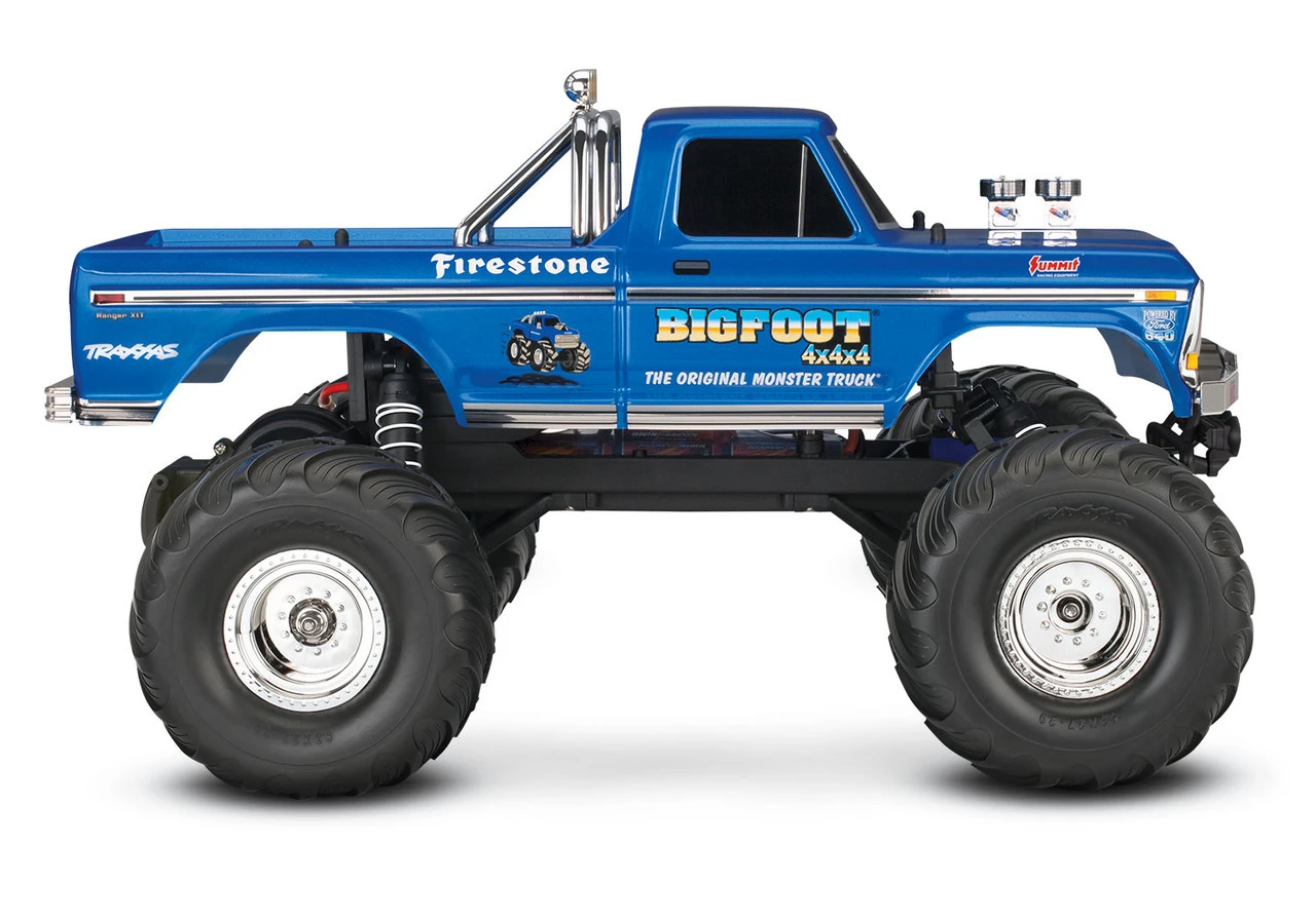 Traxxas Bigfoot No.1 Original RTR 1/10 2WD Monster Truck W/TQ 2.4GHz Radio, Battery And DC Charger And LED Lighting - Image 2