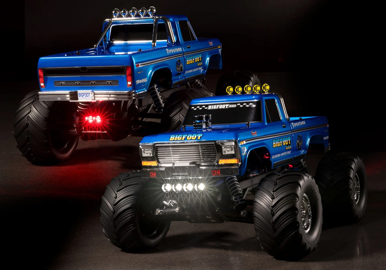 Traxxas Bigfoot No.1 Original RTR 1/10 2WD Monster Truck W/TQ 2.4GHz Radio, Battery And DC Charger And LED Lighting - Image 5
