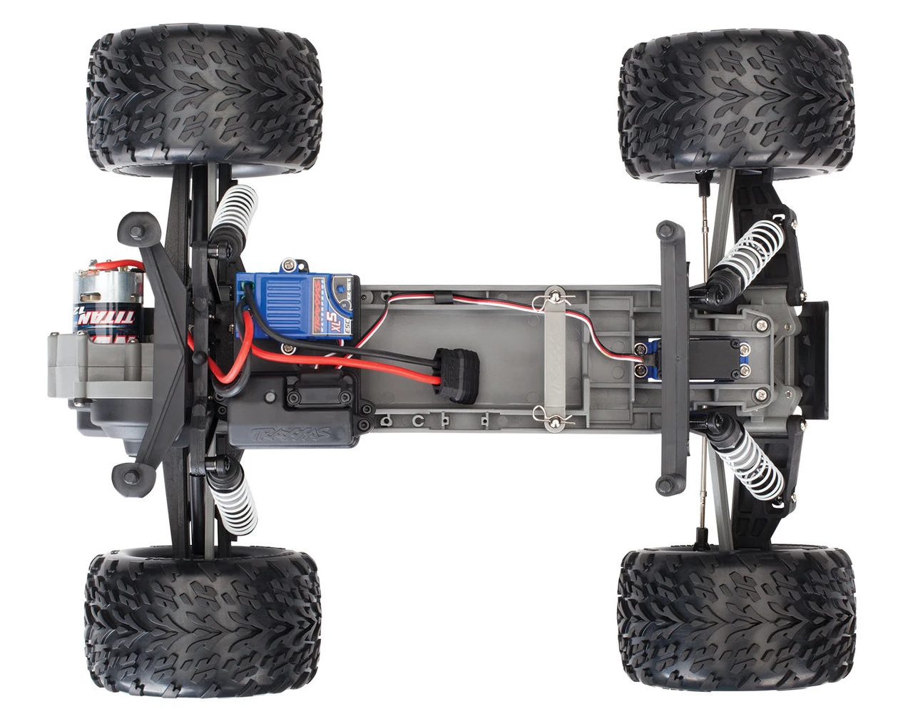 Traxxas Stampede 1/10 Scale Monster Truck Ready-to-Race With TQ 2.4GHz Radio System And XL-5 ESC (fwd/rev) No Battery Or Charger (Blue) - Image 5