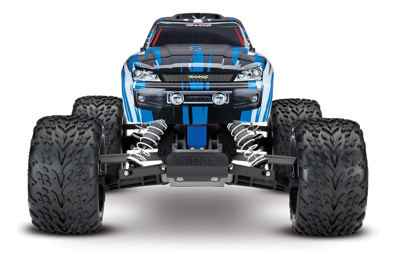 Traxxas Stampede 1/10 Scale Monster Truck Ready-to-Race With TQ 2.4GHz Radio System And XL-5 ESC (fwd/rev) No Battery Or Charger (Blue) - Image 3