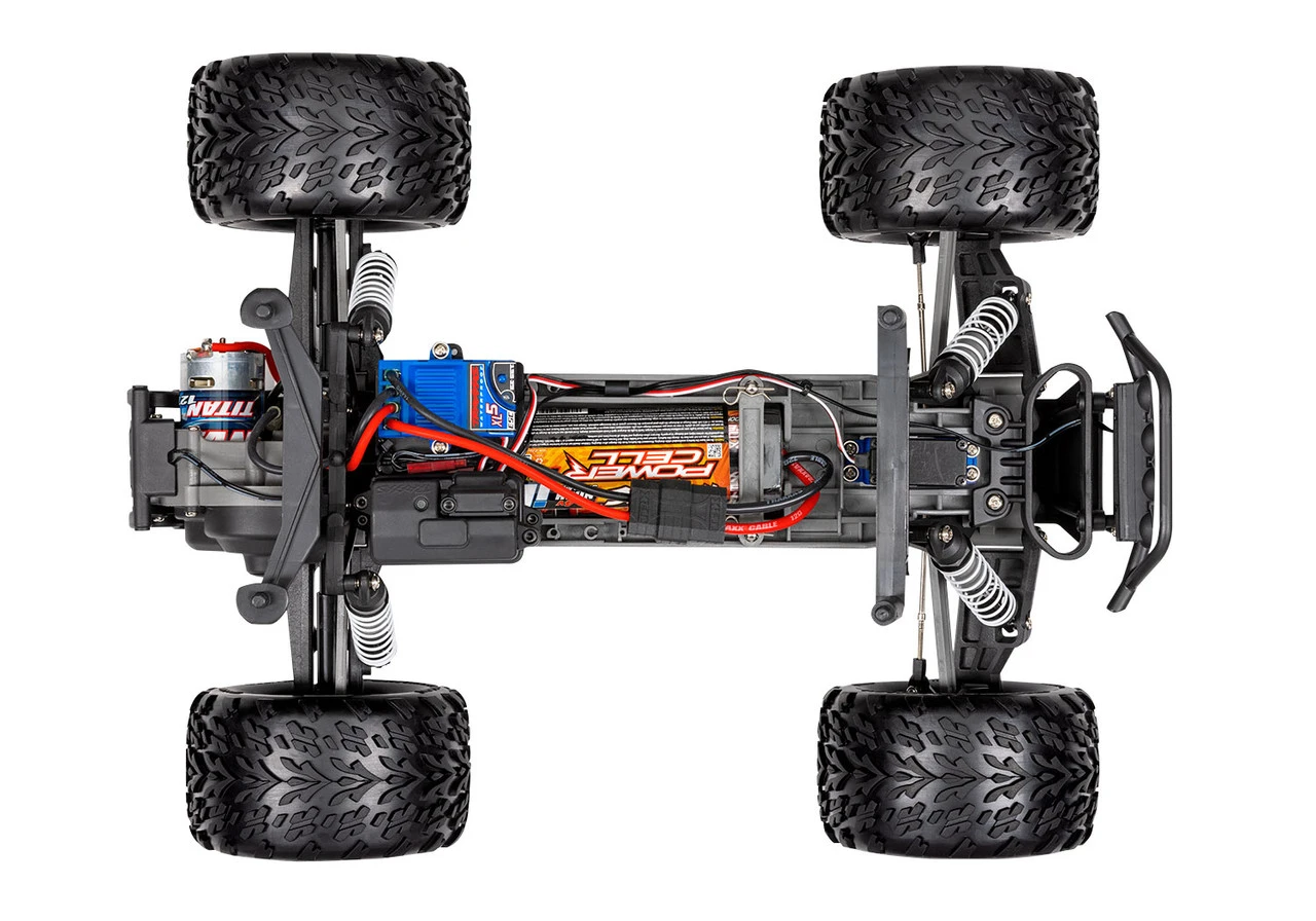 Traxxas Stampede 1/10 RTR Monster Truck W/XL-5 ESC, TQ 2.4GHz Radio, Battery & DC Charger, LED Lighting (Purple) - Image 9