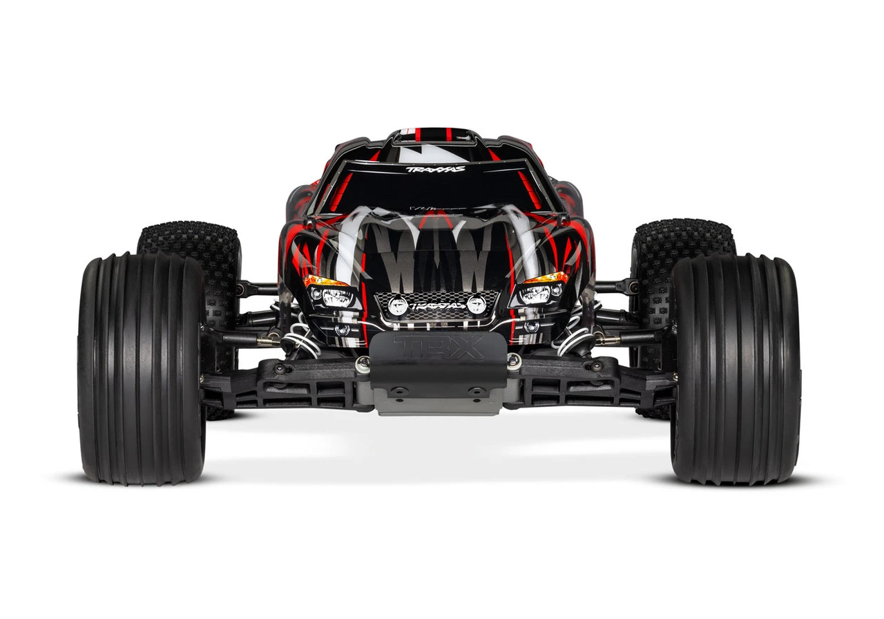 Traxxas Rustler VXL Brushless 1/10 RTR Stadium Truck W/ TQi 2.4GHz Radio And TSM, Magnum 272R Transmission (Red) - Image 4