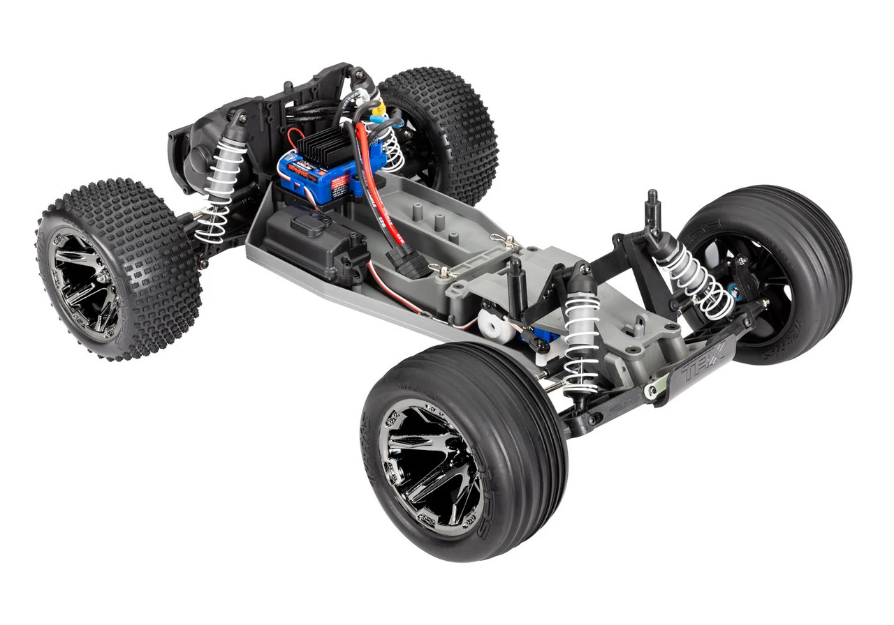Traxxas Rustler VXL Brushless 1/10 RTR Stadium Truck W/ TQi 2.4GHz Radio And TSM, Magnum 272R Transmission (Red) - Image 5