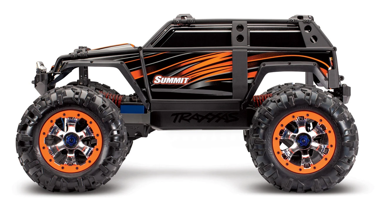Traxxas Summit 1/10 Scale 4WD Extreme Terrain Monster Truck (Orange) - Image 4