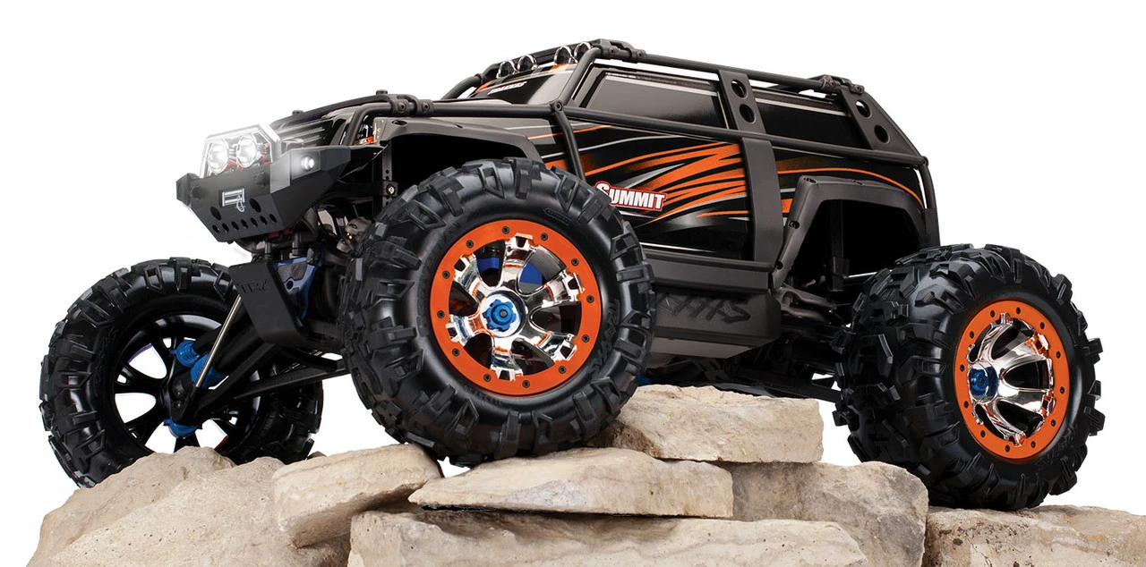 Traxxas Summit 1/10 Scale 4WD Extreme Terrain Monster Truck (Orange) - Image 3