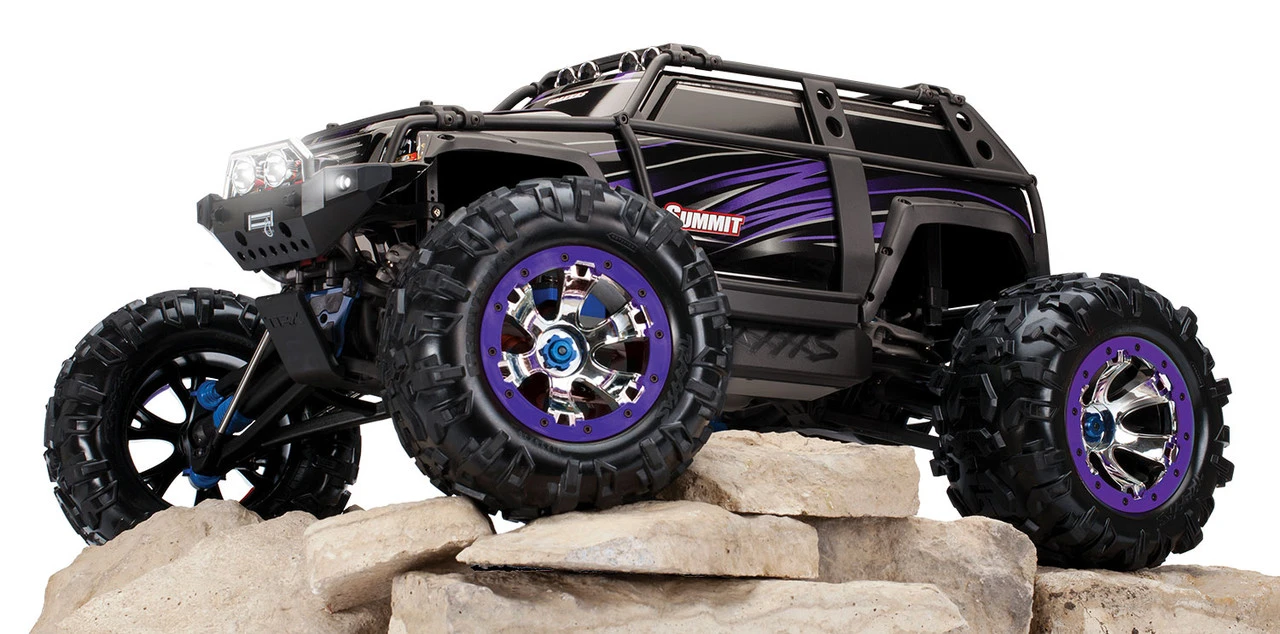 Traxxas Summit 1/10 Scale 4WD Extreme Terrain Monster Truck (Purple) - Image 3