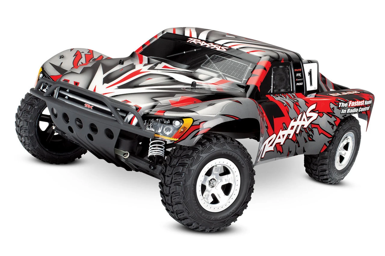 Traxxas Slash 1/10 RTR Electric 2WD Short Course Truck W/TQ 2.4GHz Radio System (Red)