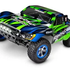 Traxxas Slash 1/10 2wd RTR Short Course Truck W/ XL-5 ESC, TQ 2.4GHz Radio, Battery And Charger And LED Lighting (Green)