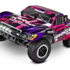 Traxxas Slash 1/10 2wd RTR Short Course Truck W/ XL-5 ESC, TQ 2.4GHz Radio, Battery And Charger And LED Lighting (Pink)