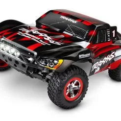 Traxxas Slash 1/10 2wd RTR Short Course Truck W/ XL-5 ESC, TQ 2.4GHz Radio, Battery And Charger And LED Lighting (RED)