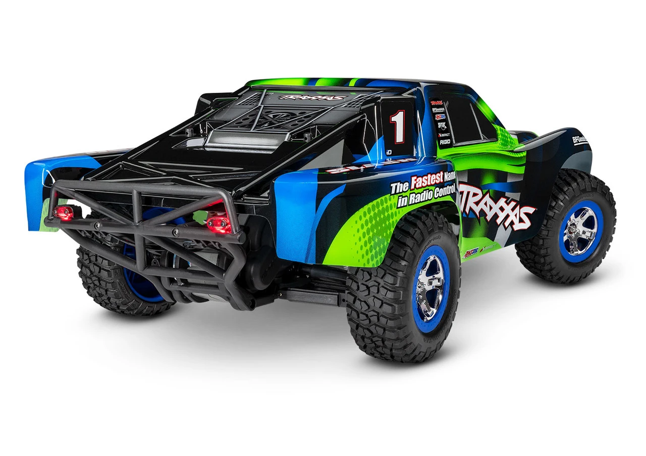 Traxxas Slash 1/10 2wd RTR Short Course Truck W/ XL-5 ESC, TQ 2.4GHz Radio, Battery And Charger And LED Lighting (Green) - Image 3
