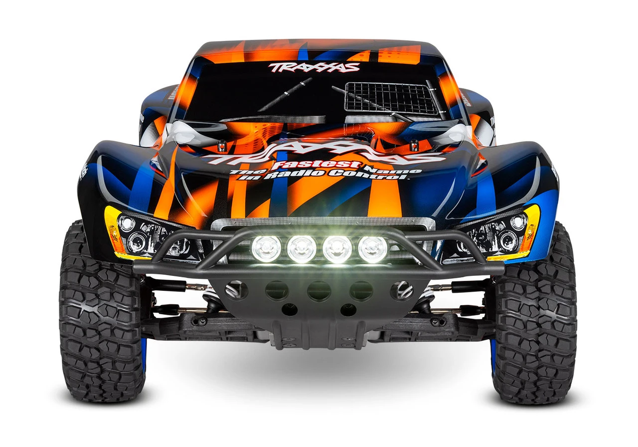 Traxxas Slash 1/10 2wd RTR Short Course Truck W/ XL-5 ESC, TQ 2.4GHz Radio, Battery And Charger And LED Lighting (Orange) - Image 4