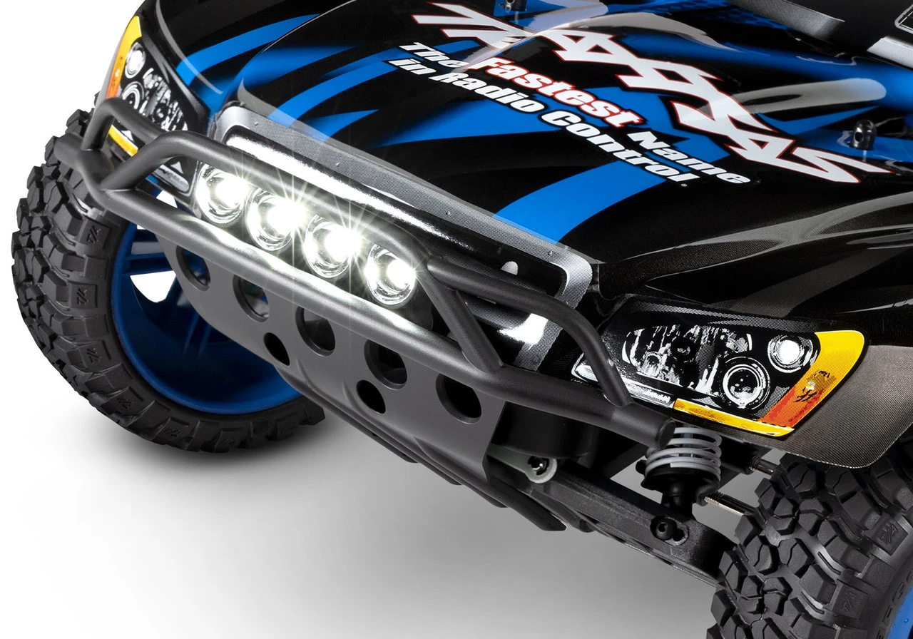 Traxxas Slash 1/10 2wd RTR Short Course Truck W/ XL-5 ESC, TQ 2.4GHz Radio, Battery And Charger And LED Lighting (Blue) - Image 8
