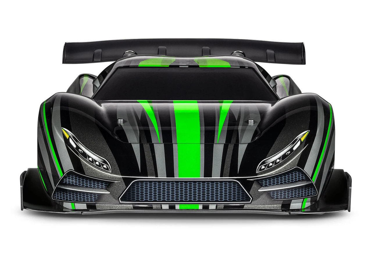 Traxxas XO-1 1/7 RTR Electric AWD Supercar (Green) - Image 4