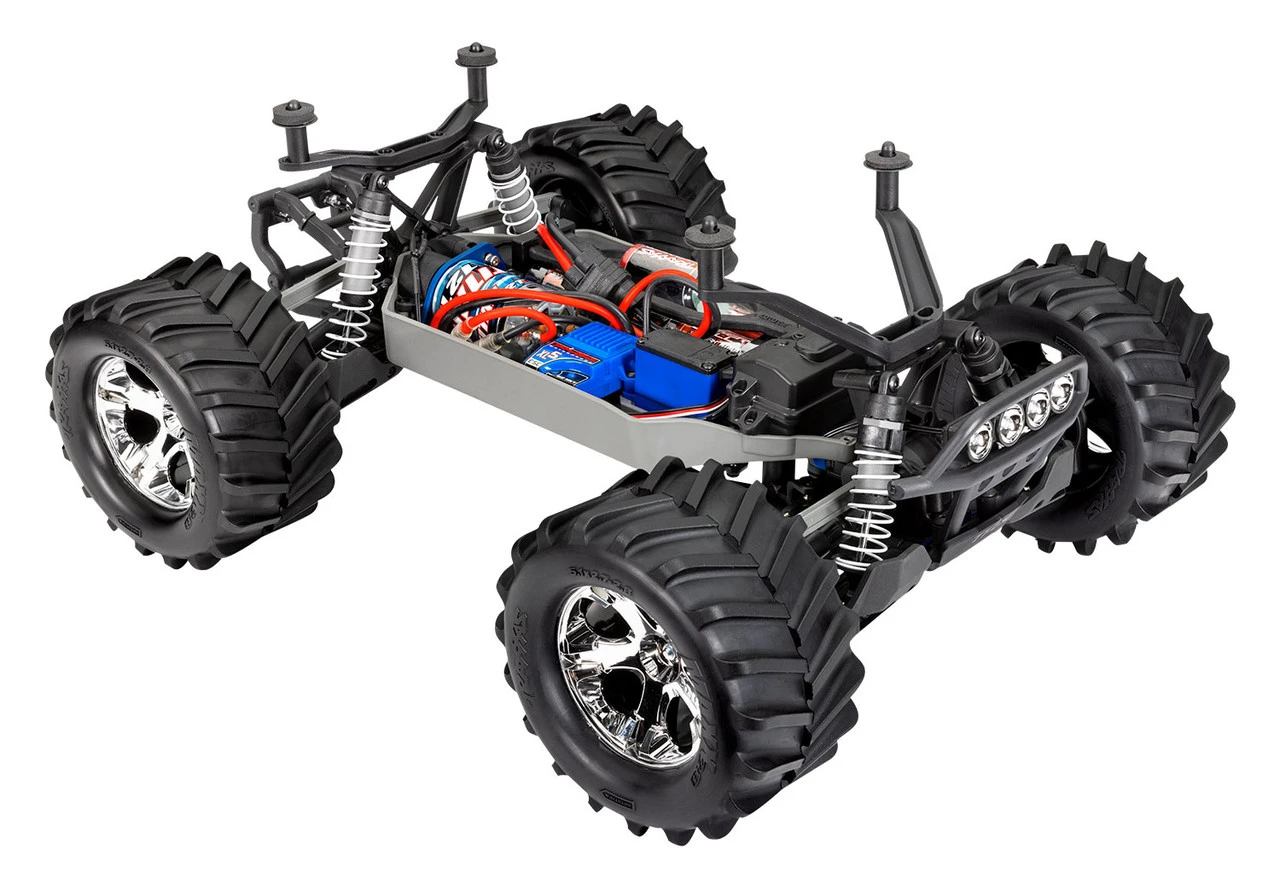 Traxxas Stampede 4X4 1/10 RTR Monster Truck W/XL-5 ESC, TQ 2.4GHz, Battery & Charger, LED Lighting (Red) - Image 7