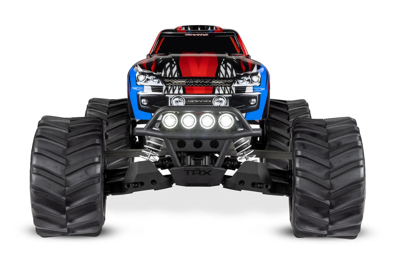 Traxxas Stampede 4X4 1/10 RTR Monster Truck W/XL-5 ESC, TQ 2.4GHz, Battery & Charger, LED Lighting (Red) - Image 4