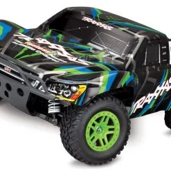 Traxxas Slash 4X4 RTR 4WD Brushed Short Course Truck With DC Charger/battery (Green)