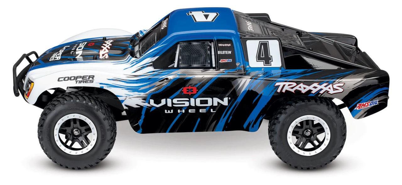 Traxxas Slash 4X4 VXL Brushless 1/10 4WD RTR Short Course Truck W/TQi & TSM (Vision) - Image 3