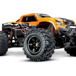 Traxxas X-Maxx 8S 4WD Brushless RTR Monster Truck W/ 2.4GHz TQi Radio And TSM (Orange)