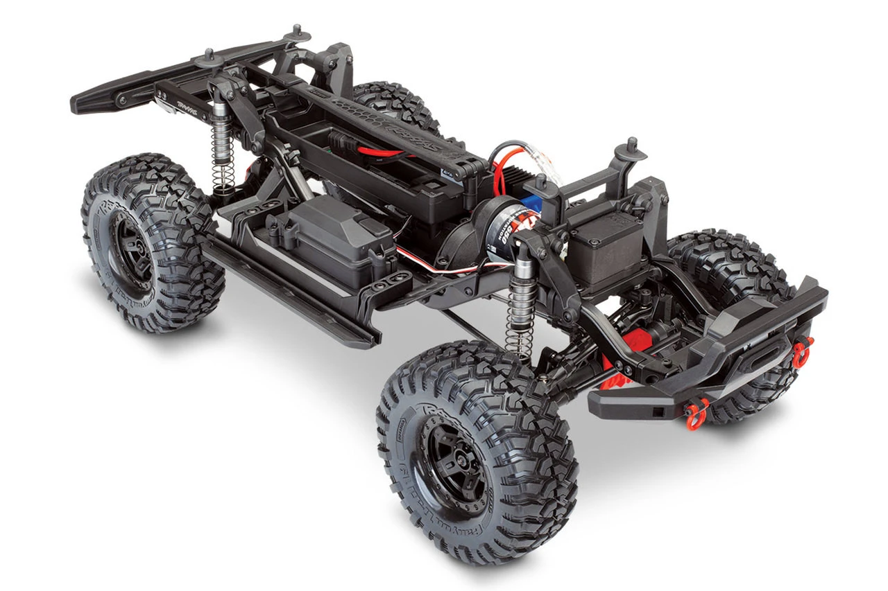 Traxxas TRX-4 Sport 1/10 Scale Trail Rock Crawler W/XL-5 ESC & TQi 2.4GHz Radio (Red) - Image 3