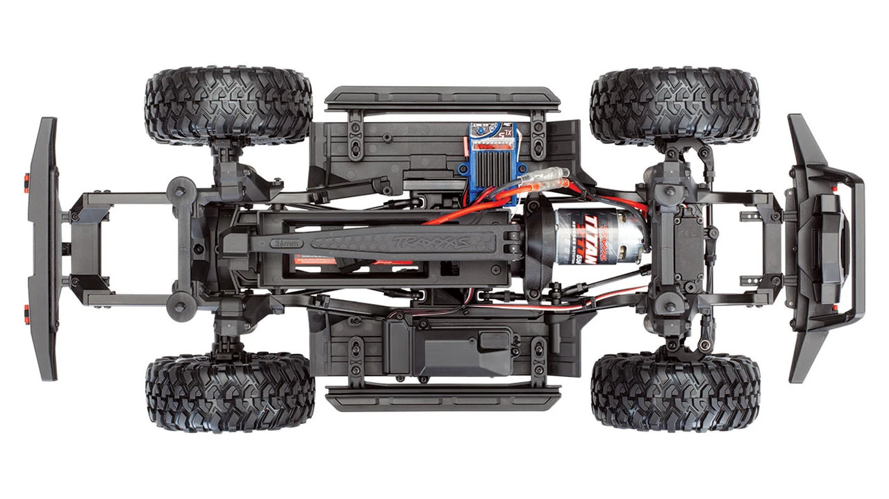 Traxxas TRX-4 Sport 1/10 Scale Trail Rock Crawler W/XL-5 ESC & TQi 2.4GHz Radio (Red) - Image 4