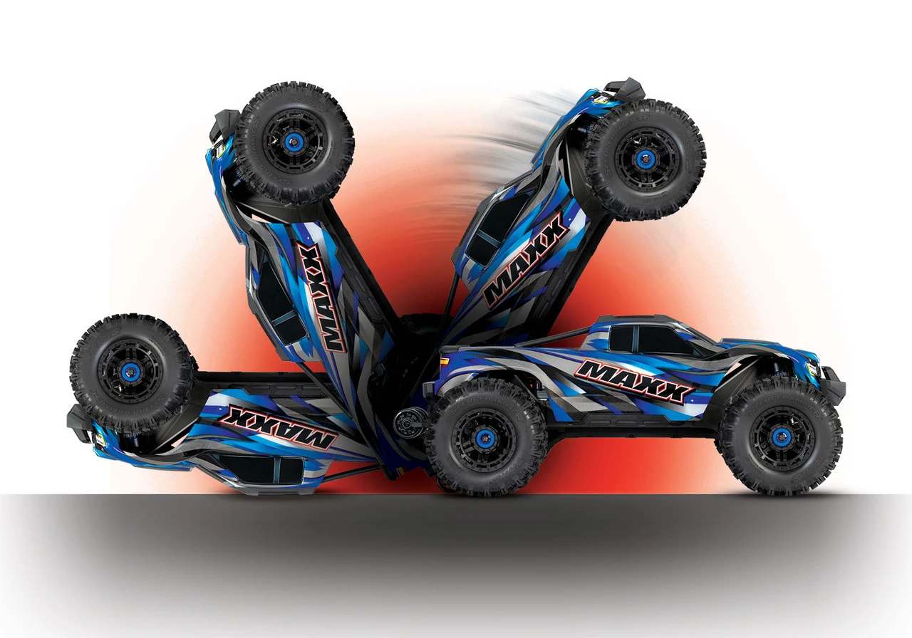 Traxxas Maxx With Widemaxx 1/10 4wd Brushless Electric Monster Truck W/ TQi 2.4GHz Radio System, Rock N Roll - Image 11