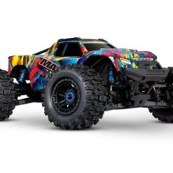 Traxxas Maxx With Widemaxx 1/10 4wd Brushless Electric Monster Truck W/ TQi 2.4GHz Radio System, Rock N Roll