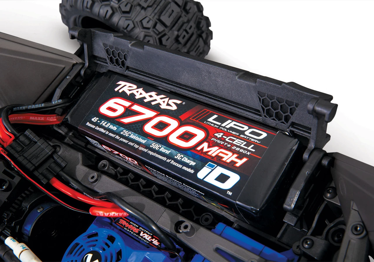 Traxxas Maxx With Widemaxx 1/10 4wd Brushless Electric Monster Truck W/ TQi 2.4GHz Radio System, Rock N Roll - Image 6