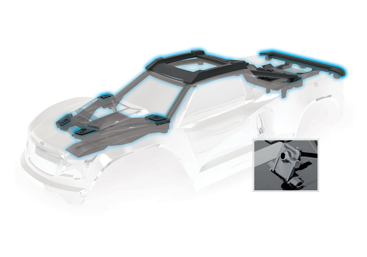 Traxxas Maxx With Widemaxx 1/10 4wd Brushless Electric Monster Truck W/ TQi 2.4GHz Radio System, Rock N Roll - Image 7