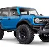 Traxxas TRX-4 1/10 Trail Crawler Truck W/2021 Ford Bronco Body (Velocity Blue) & TQi 2.4GHz Radio