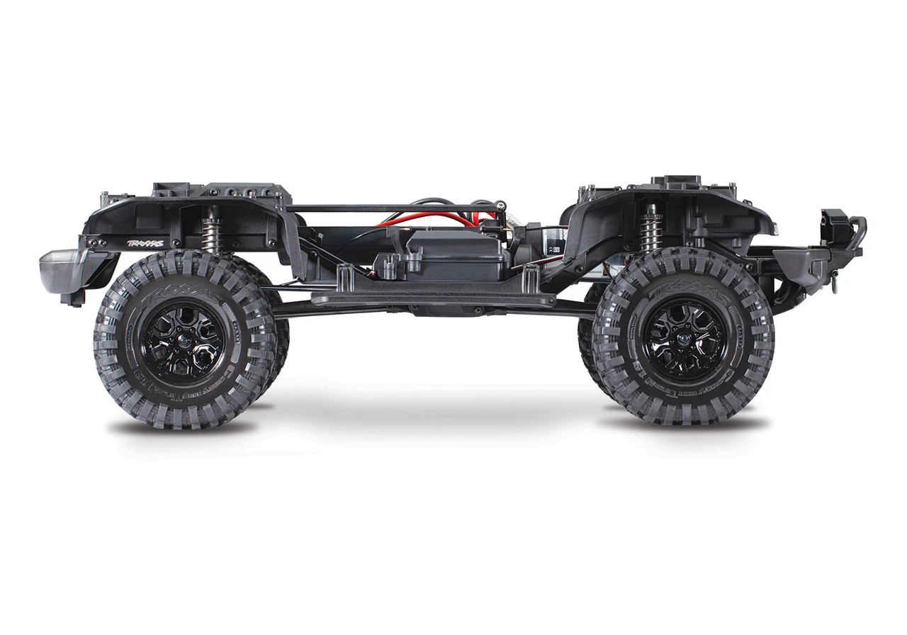 Traxxas TRX-4 1/10 Trail Crawler Truck W/2021 Ford Bronco Body (Velocity Blue) & TQi 2.4GHz Radio - Image 9