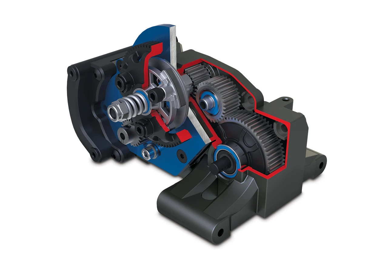 Traxxas Rustler VXL Brushless 1/10 RTR Stadium Truck W/ TQi 2.4GHz Radio And TSM, Magnum 272R Transmission (Orange) - Image 7