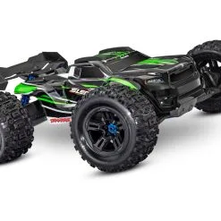Traxxas Sledge 1/8 Scale 4WD Brushless Monster Truck RTR With TQi 2.4GHz Radio With TSM, Green