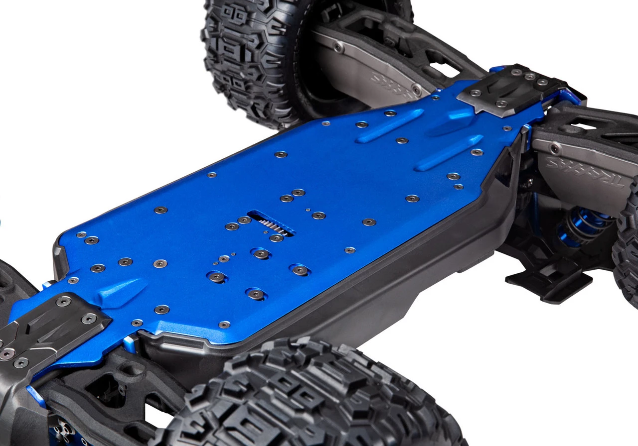Traxxas Sledge 1/8 Scale 4WD Brushless Monster Truck RTR With TQi 2.4GHz Radio With TSM, Blue - Image 9
