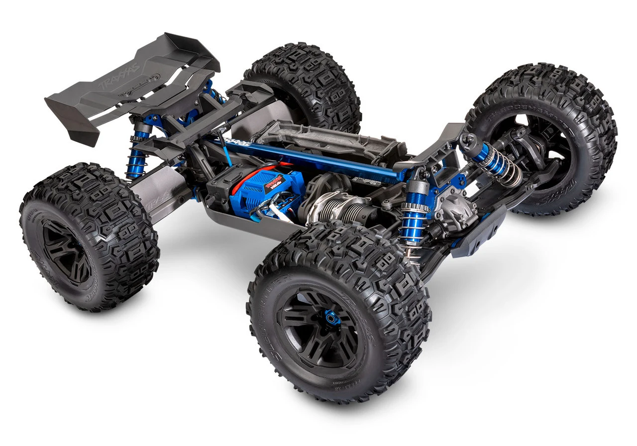 Traxxas Sledge 1/8 Scale 4WD Brushless Monster Truck RTR With TQi 2.4GHz Radio With TSM, Blue - Image 7