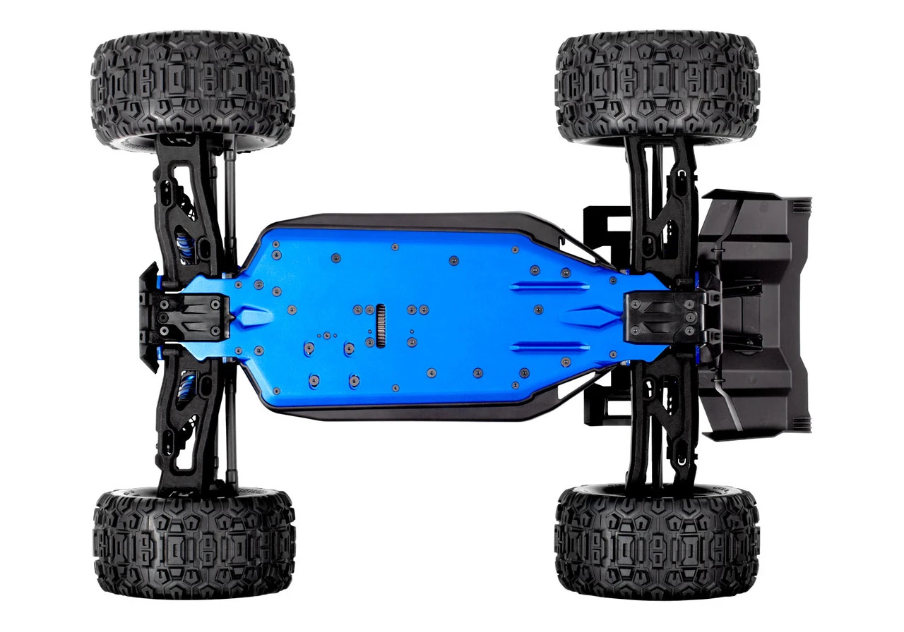 Traxxas Sledge 1/8 Scale 4WD Brushless Monster Truck RTR With TQi 2.4GHz Radio With TSM, Blue - Image 8