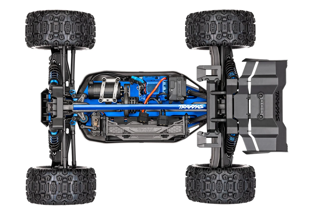 Traxxas Sledge 1/8 Scale 4WD Brushless Monster Truck RTR With TQi 2.4GHz Radio With TSM, Blue - Image 10