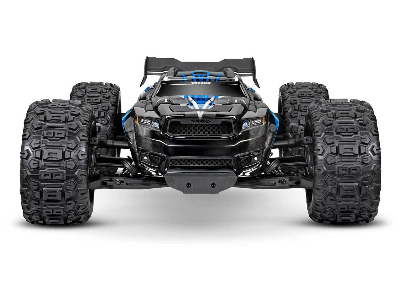 Traxxas Sledge 1/8 Scale 4WD Brushless Monster Truck RTR With TQi 2.4GHz Radio With TSM, Blue - Image 3