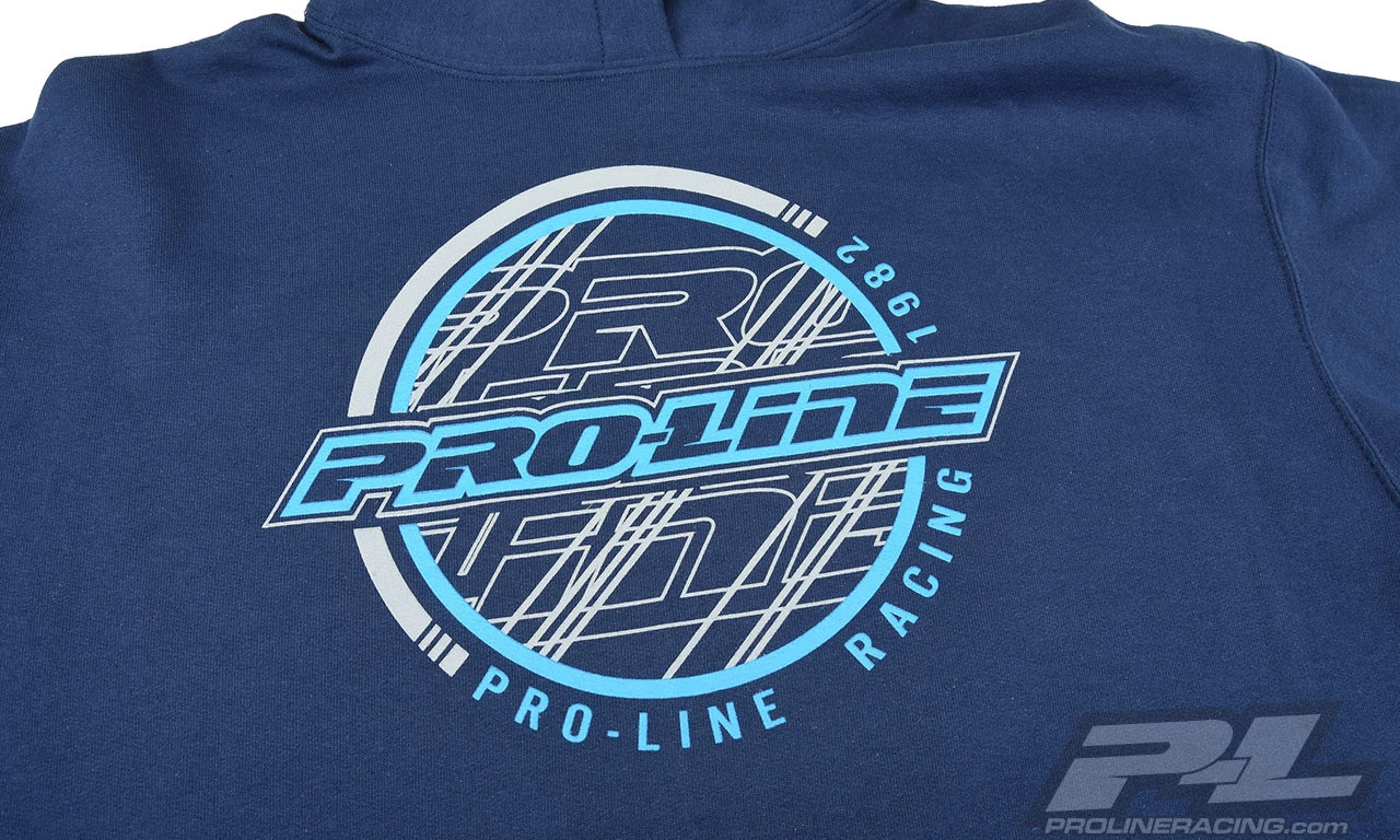 Proline Pro-Line Sphere Navy Hoodie Sweatshirt, X-Large - Image 2