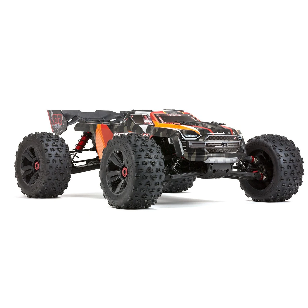 Arrma Kraton 8S BLX Brushless RTR 1/5 4WD Monster Truck (Orange) - Image 4