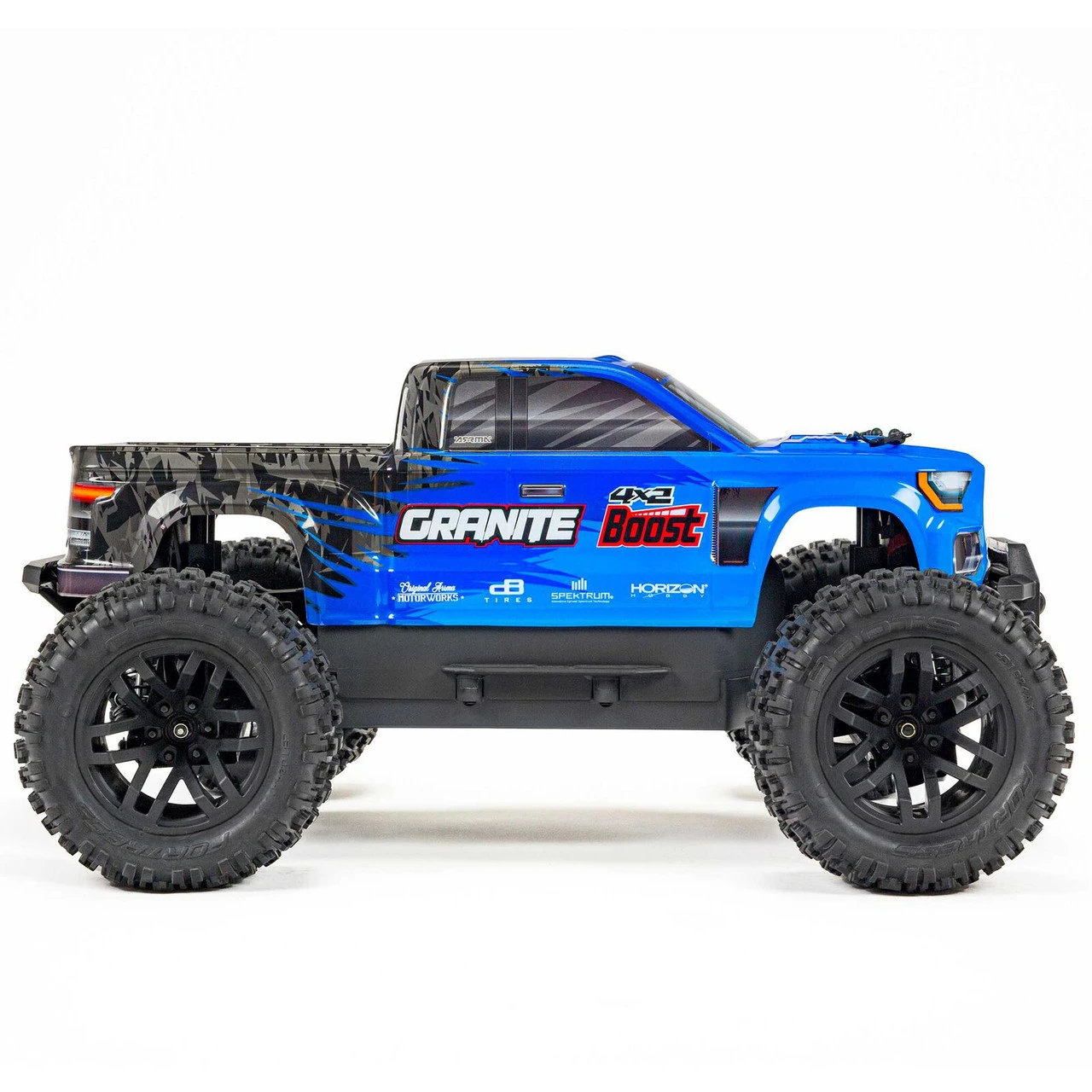 Arrma 1/10 GRANITE 4X2 BOOST MEGA 550 Brushed Monster Truck RTR With Battery & Charger, Blue - Image 10