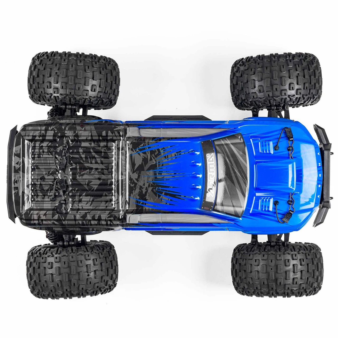 Arrma 1/10 GRANITE 4X2 BOOST MEGA 550 Brushed Monster Truck RTR With Battery & Charger, Blue - Image 12