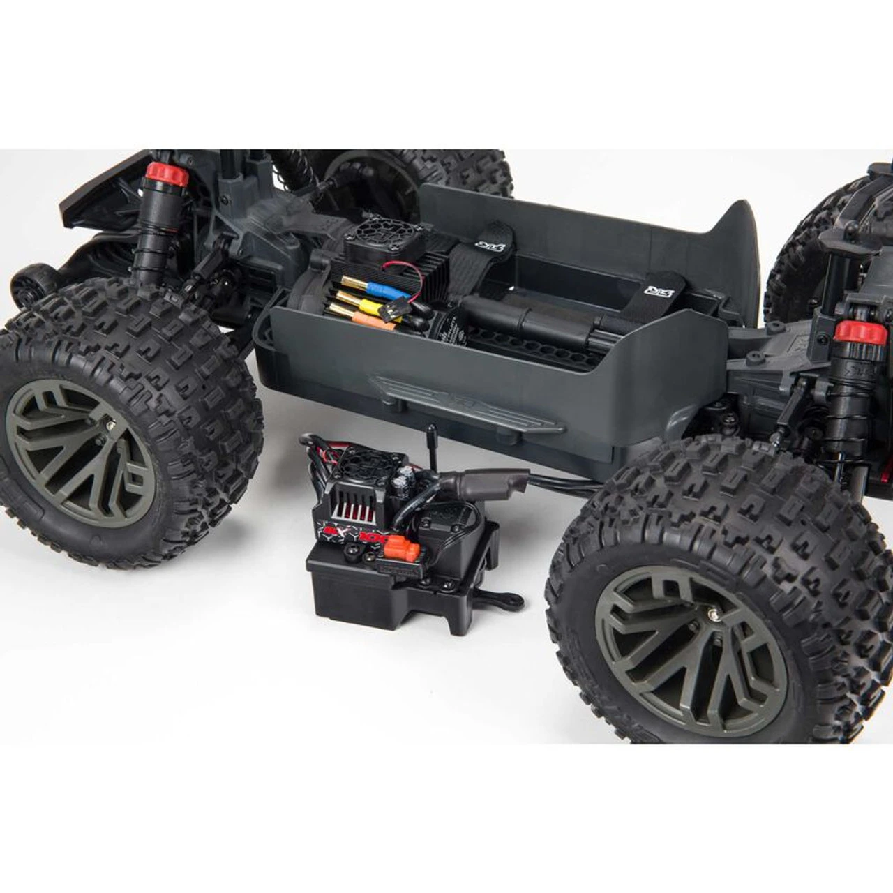 Arrma Granite 4X4 V3 3S BLX 1/10 RTR Brushless 4WD Monster Truck (Green) W/ Spektrum SLT3 2.4GHz Radio - Image 11