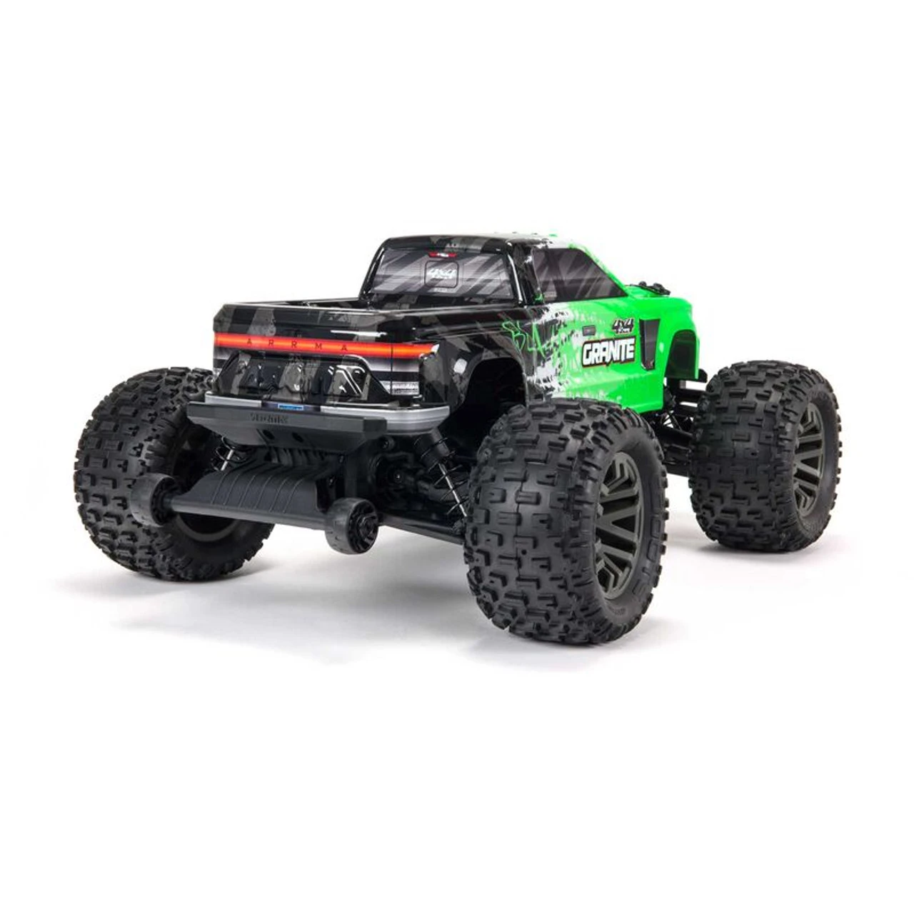 Arrma Granite 4X4 V3 3S BLX 1/10 RTR Brushless 4WD Monster Truck (Green) W/ Spektrum SLT3 2.4GHz Radio - Image 2