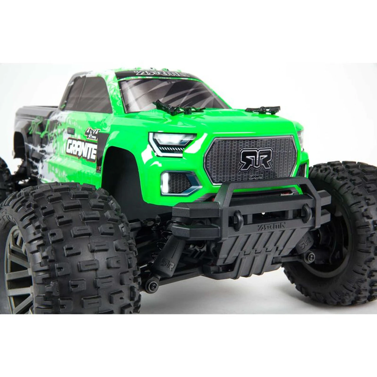 Arrma Granite 4X4 V3 3S BLX 1/10 RTR Brushless 4WD Monster Truck (Green) W/ Spektrum SLT3 2.4GHz Radio - Image 3